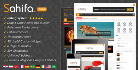 Sahifa WordPress Theme Download – Responsive WordPress News,Magazine,Blog Theme