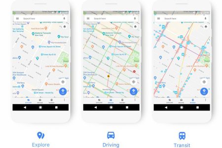 Google Haritalar, yeni görünümüne kavuşuyor Google Haritalar, yeni görünümüne kavuşuyor